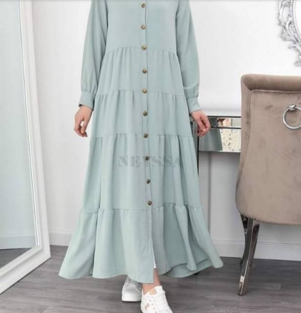 Gamis wanita terbaru/ Najla dress//baju muslim wanita 2023//Dress wanita kekinian