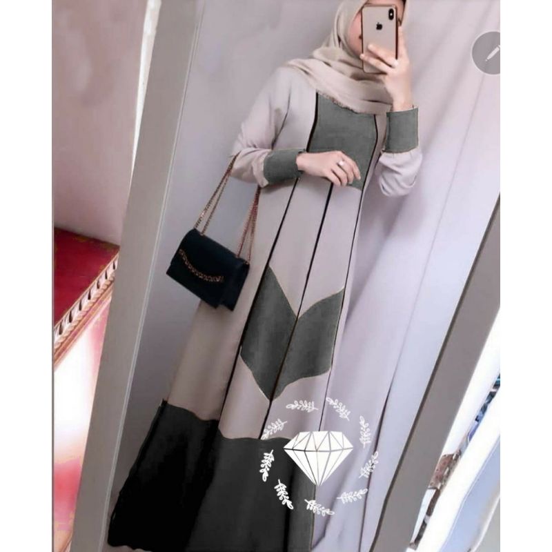 Baju Gamis Shiraa Maxi Dress Model Terbaru Gamis Jumbo Syar'i Dress Muslimah
