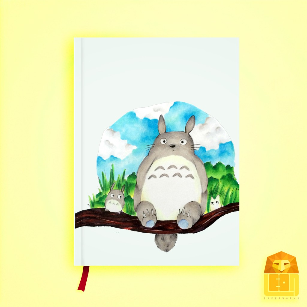 Notebook Agenda, Dotted, dan Polos Totoro Pohon