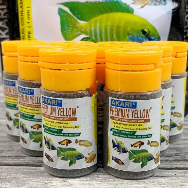 Akari Premium Yellow Chiclid Repack 13 Gram