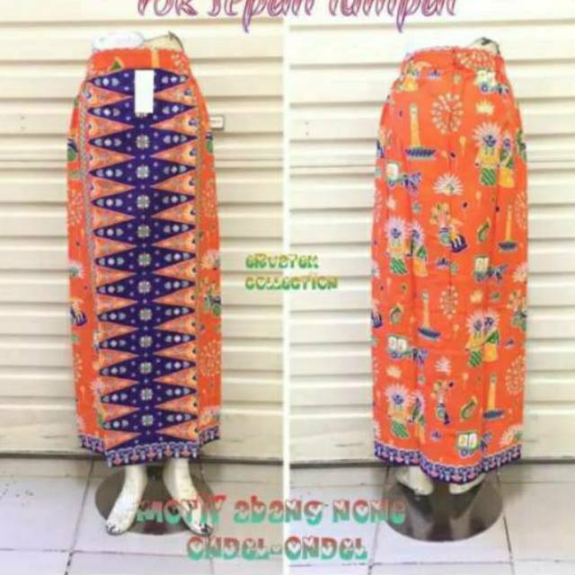 Realpic Rok Span Tumpal Betawi Original Butik