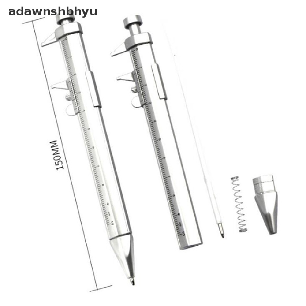 Adawnshbhyu Pena Ballpoint Jangka Sorong Multifungsi Pen Gel Ink Pen Vernier Caliper Roller Pen