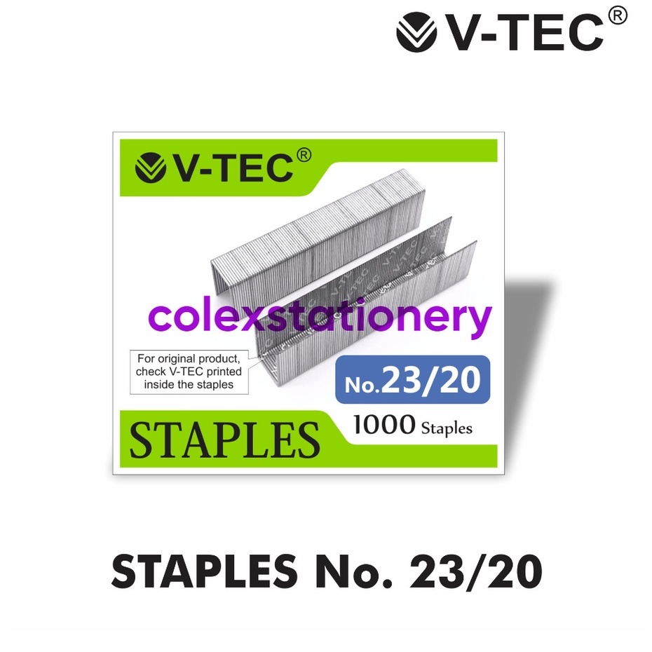 

Isi Hekter / Staples / Necec Vtec Ukuran 23/20