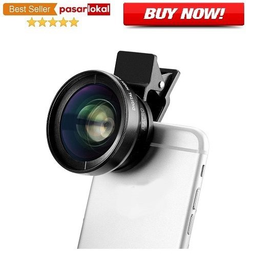 Miliki Lensa HP smartphone Lensa Super Wide Angle Lens 0.45x Macro 12.5x terjangkau