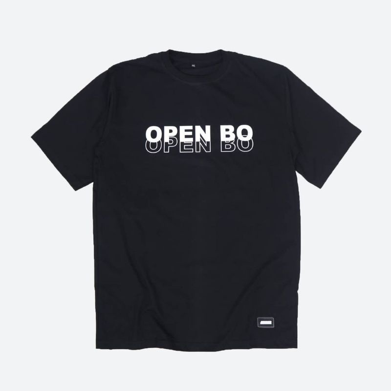 TSHIRT BAJU KAOS OPEN BO / KAOS SABLON OPEN BO