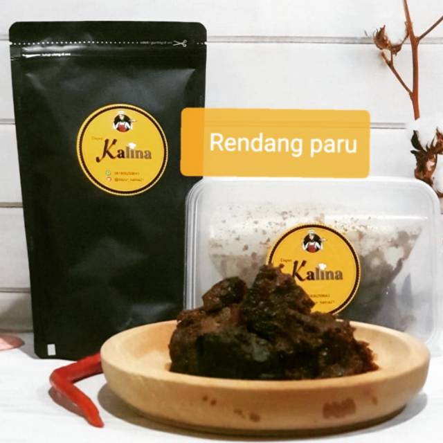 

Rendang Paru Padang Dapur Kalina - 250gr