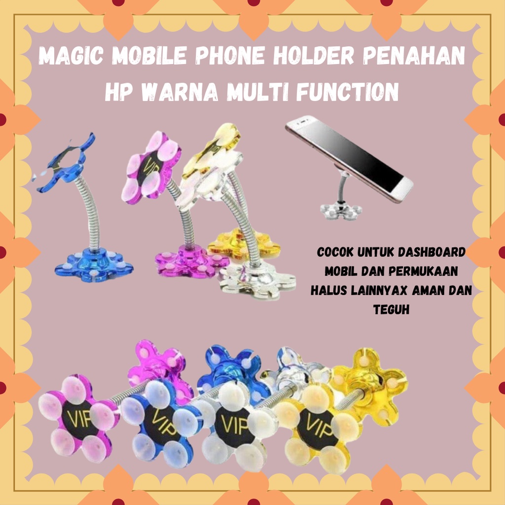 HARGAPROMO!!! Penahan Hp Mobile Phone Holder Warna Multi Function