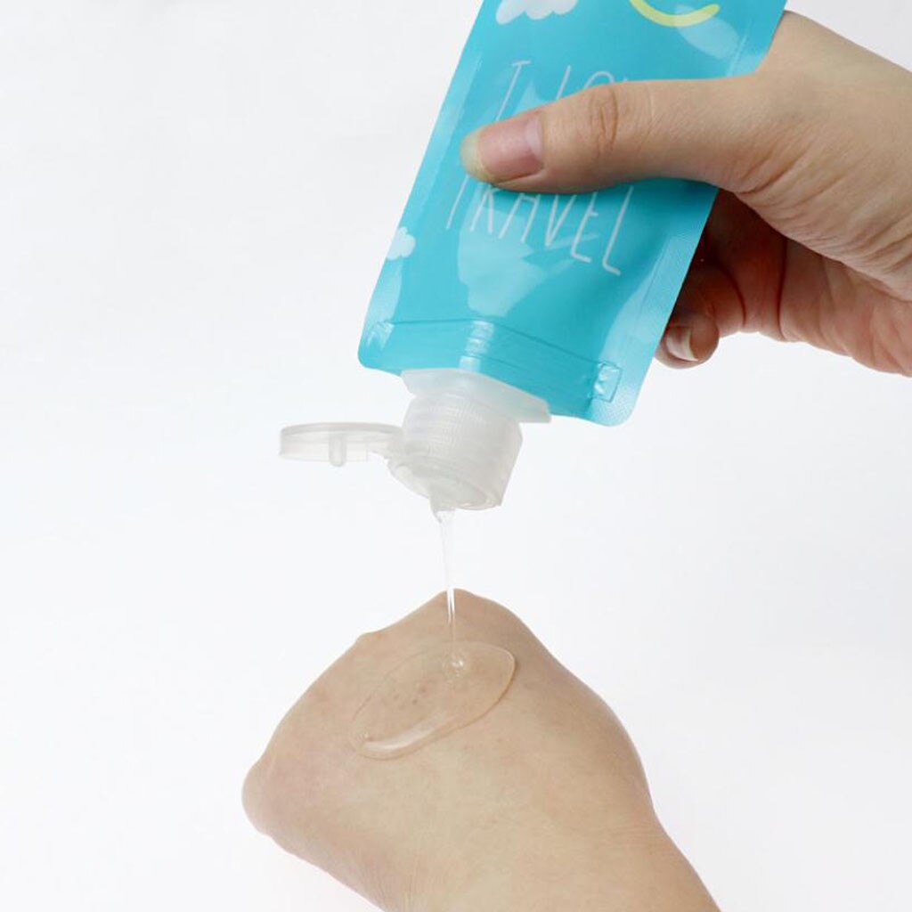 Botol Dispenser Sampo / Lotion / Sabun Cair Model Remas Kapasitas 100ml Warna Permen Portabel Untuk Travel