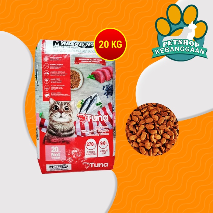 Makanan Kucing Markotops 20kg