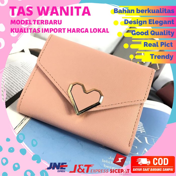TAS SELEMPANG WANITA GQ2697 DOMPET WANITA DOMPET IMPORT DOMPET WANITA MURAH NB436