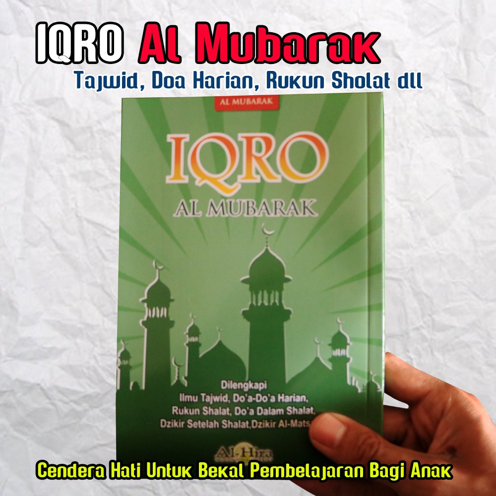 Buku Iqro Al Mubarak HVS Satu Warna