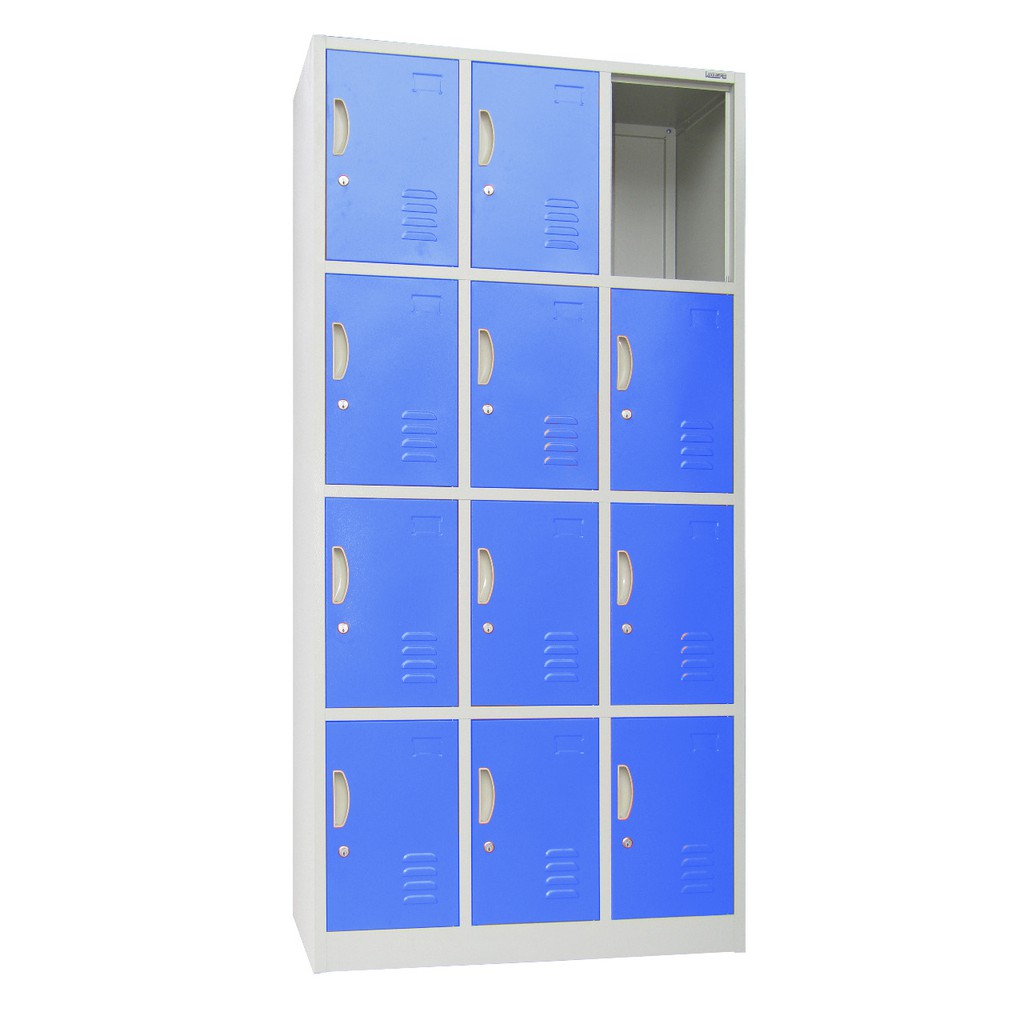 Lemari Locker Besi 12 Pintu Lebar Lemari Locker Penyimpanan Besi Lemari 12 Pintu Lemari Penyimpanan