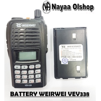 BATRE HT WEIERWEI VEV 338 VEV338 BATERAI WEIRWEI VEV 338B ORIGINAL TERLARIS