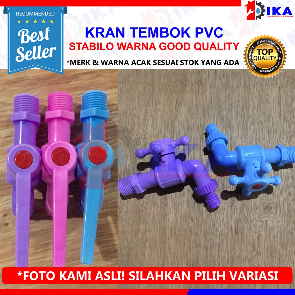 Kran tembok air BALING TAMAN STABILO 1/2” murah kuat