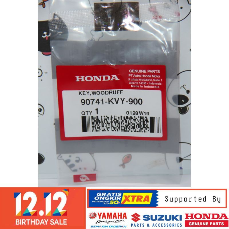 DIJAMIN ASLI SPI SPIE MAGNET HONDA BEAT SCOOPY SPACY 90741-KVY-900 ORIGINAL BERKUALITAS