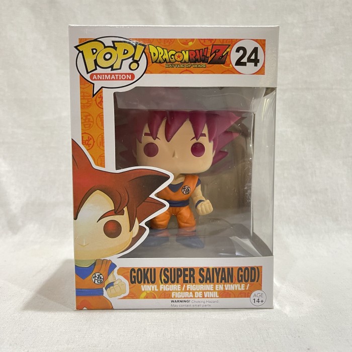 FIGURE POP DRAGON BALL 24 GOKU SUPER SAIYAN GOD RED FUNKO