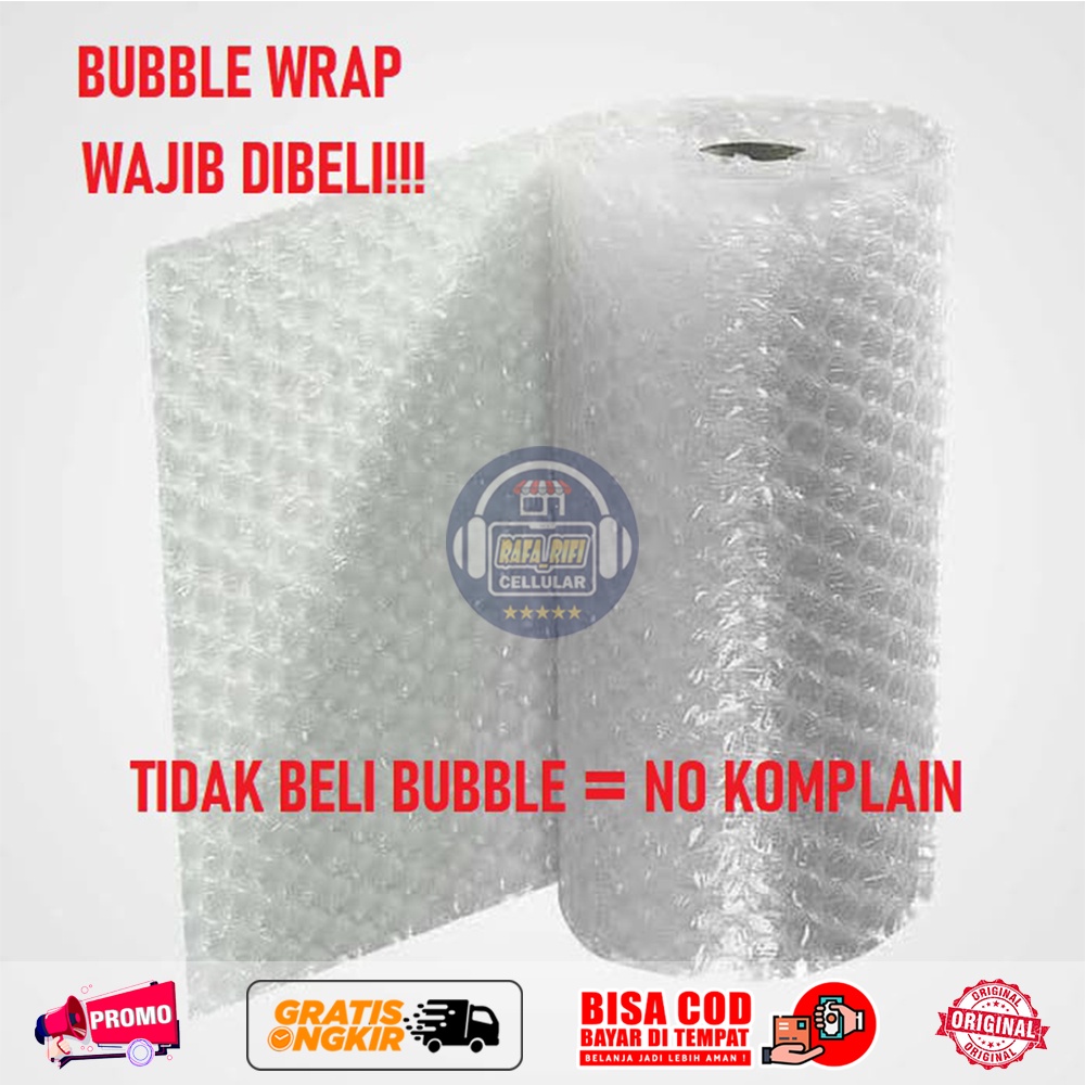 

WAJIB!!! EXTRA PACKING BUBBLE WRAP / TEBAL DAN AMAN