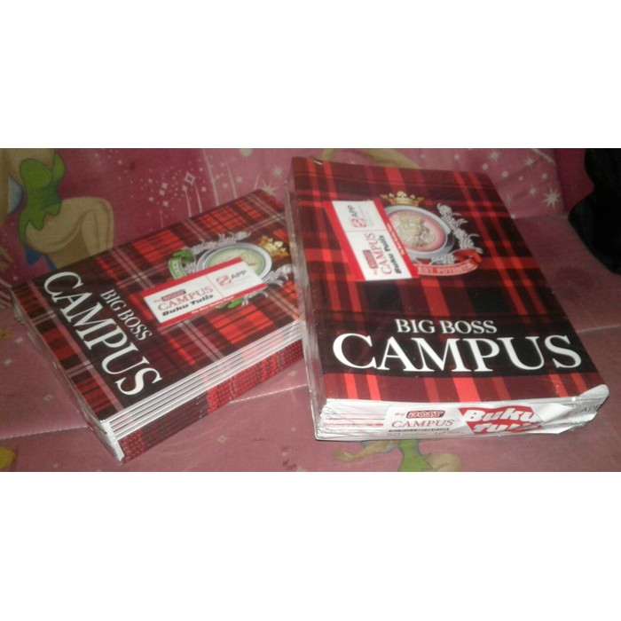 

New Item! Buku Tulis Boxy Campus Big Boss 50 Lembar atk