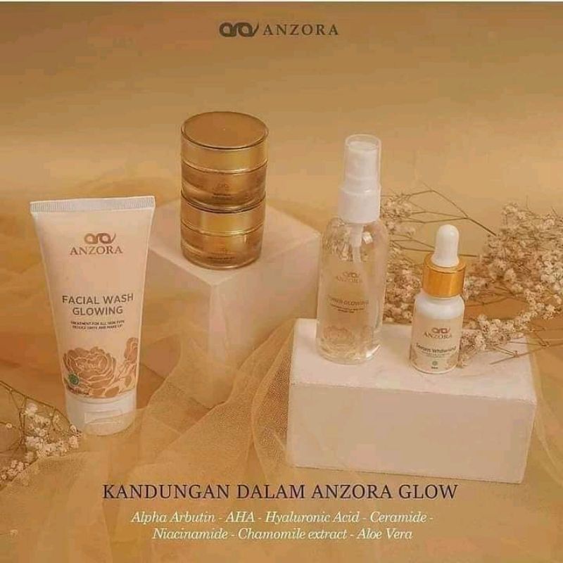 ANZORA SKINCARE GLOW SERIES/BPOM