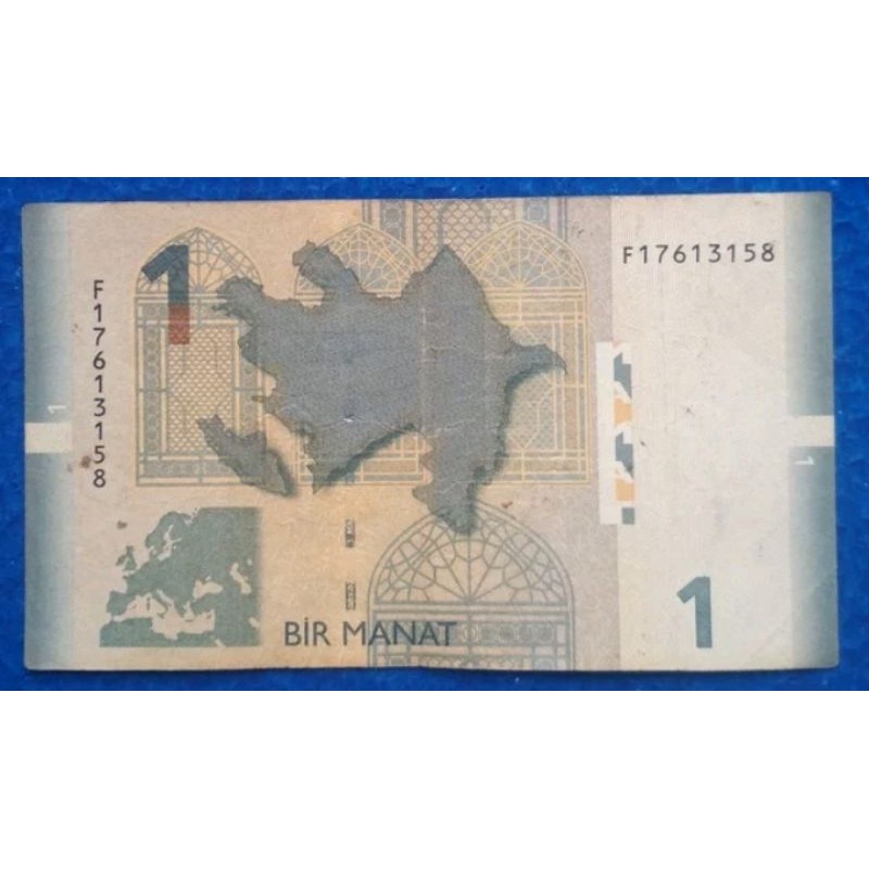 UANG AZERBAIJAN 1 MANAT