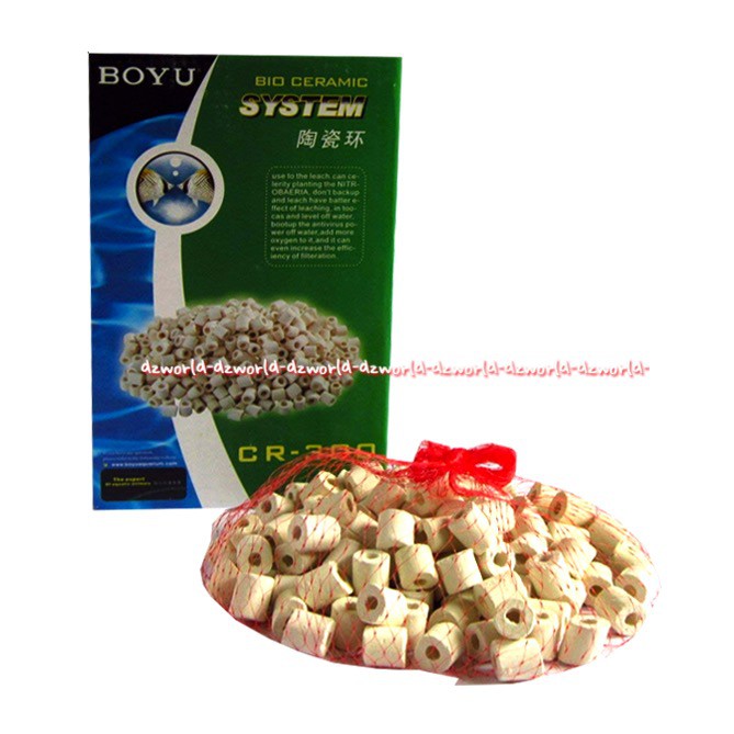 Boyu Bio Ceramic System CR 300 Media Penyaring Kotoran Didalam Filter Akuarium