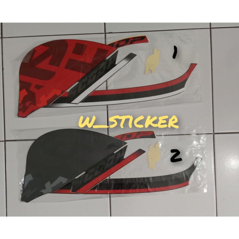 Striping Lis Bodi Honda Scoopy Sporty 2021