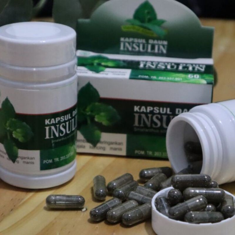 

Kapsul Daun Insulin Obat Herbal Diabetes Kencing Manis BPOM