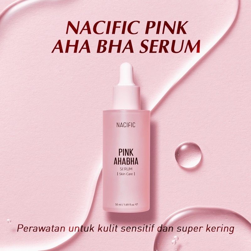 Nacific pink aha bha serum
