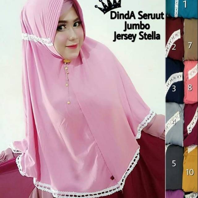Hijab Serut Renda
