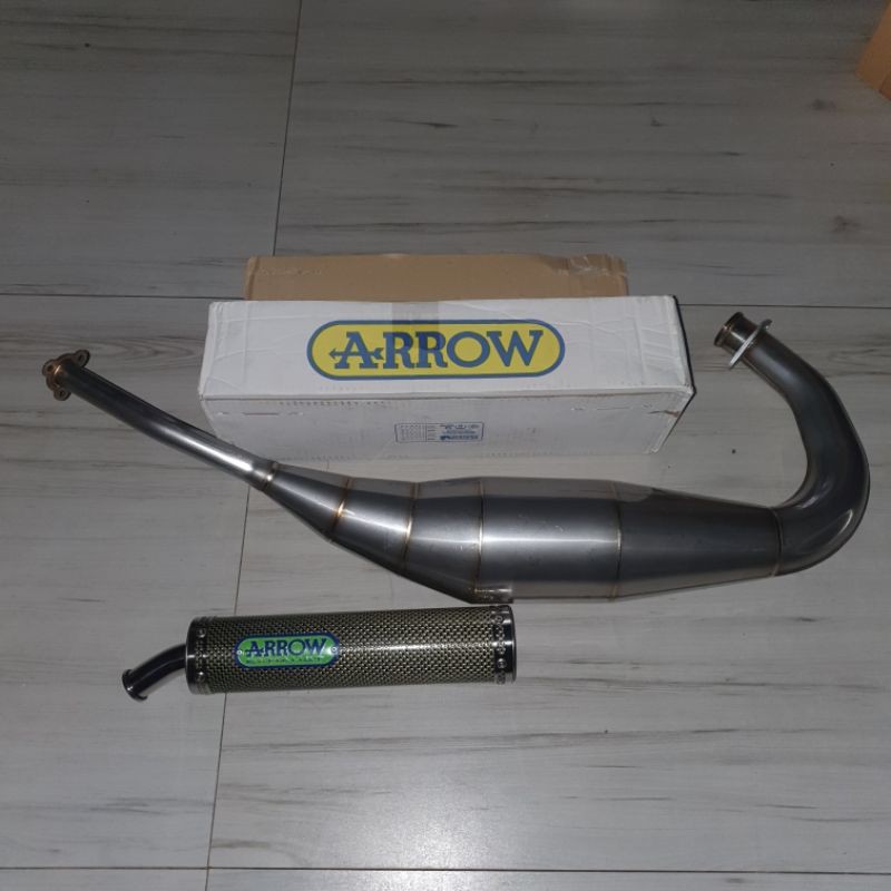 Knalpot Arrow Full System 2T Ninja R Ninja RR Original Italy