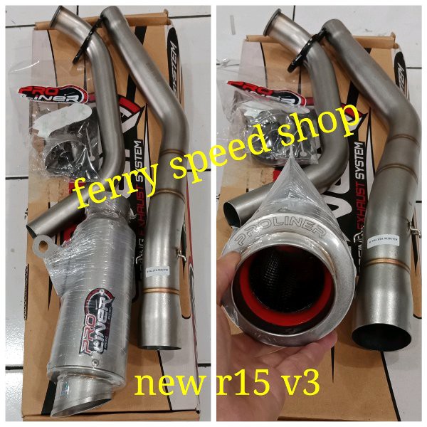knalpot proliner tr1 r15 new knalpot racing proliner r15 new v3 tr1 knalpot proliner tr1 r15 new v3