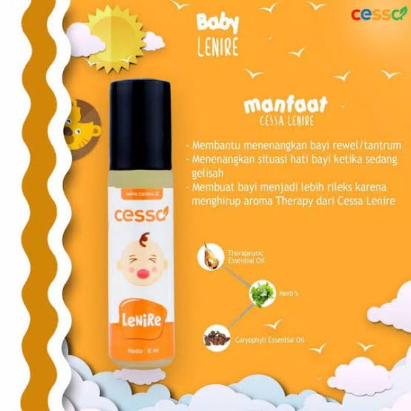 Cessa Baby Essential Oil Cough n Flu, Lenire, Bugs Away, Fever Drop, Immune Booster