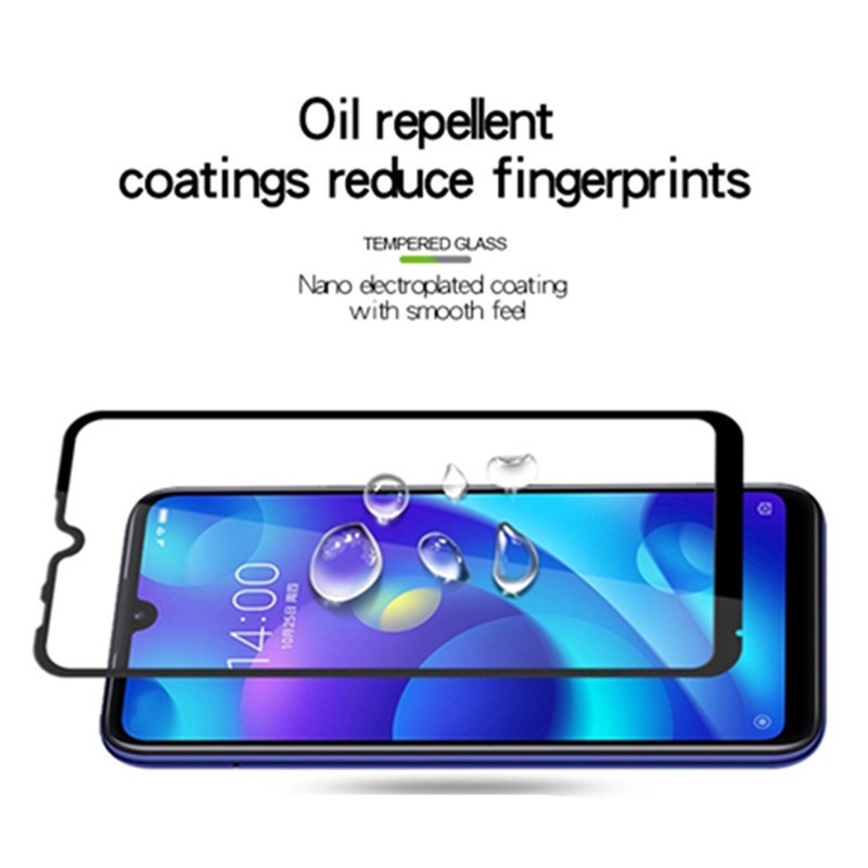 Tempered Glass Pelindung Layar Xiaomi Redmi Note 8 8 Pro Full Cover