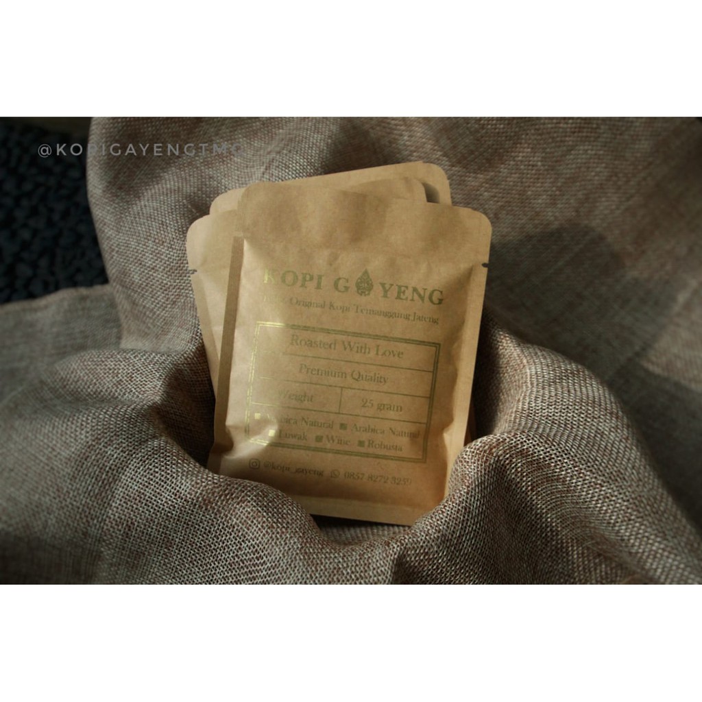 

Kopi Arabica Natural 25 gram