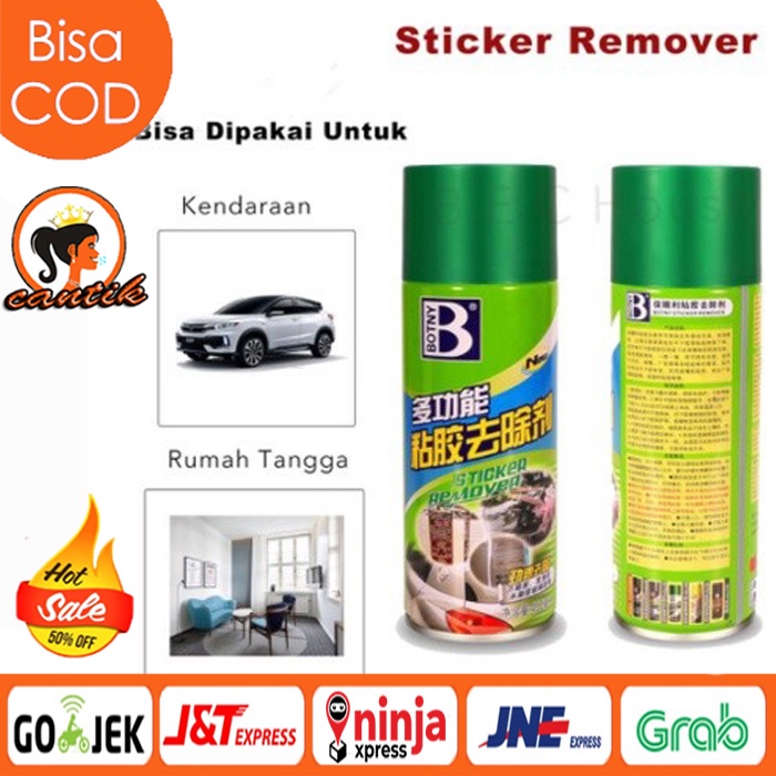 Sticker Remover Spray Penghapus Bekas Cat Penghilang Stiker - 450ML