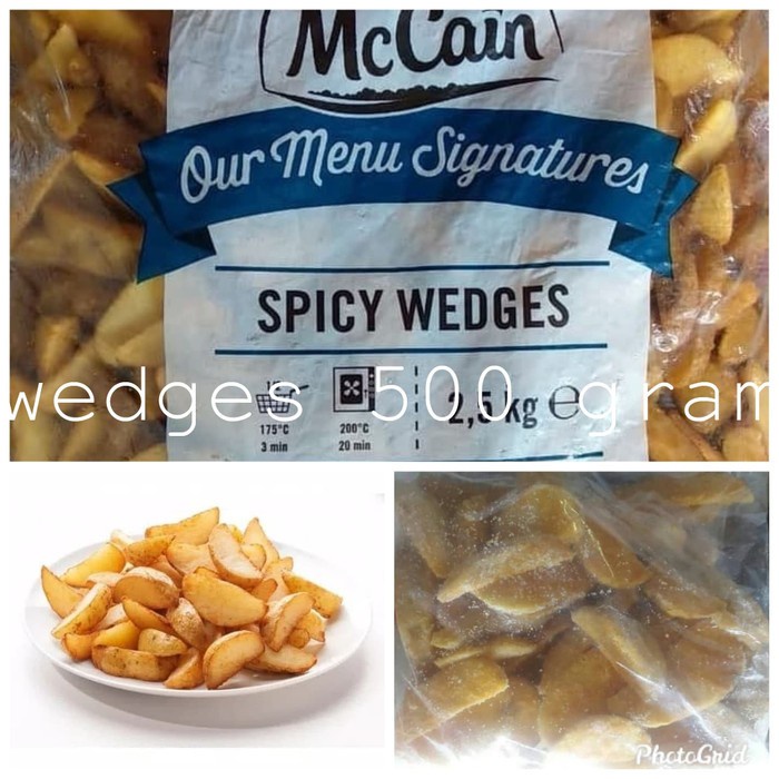 

kentang wedges enak murah Bandung McCain 500 Gram