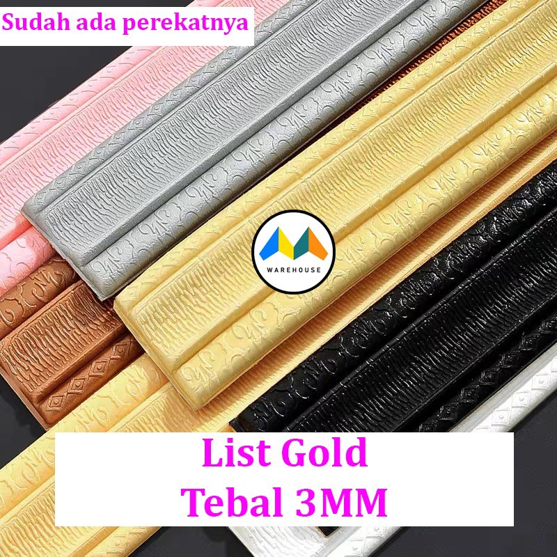 MW Wallpaper List Gold Wall Paper Wallpaper Wallborder Foam 3D