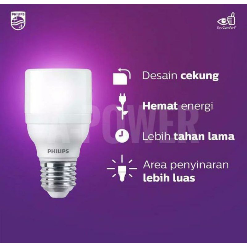 Philips - Lampu LED Bright 13W (Putih)