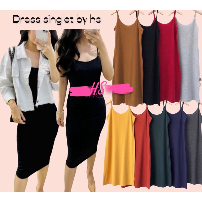 DRESS SINGLET POLOS/SLINGDRESS/SEXY DRESS UK L-XXL