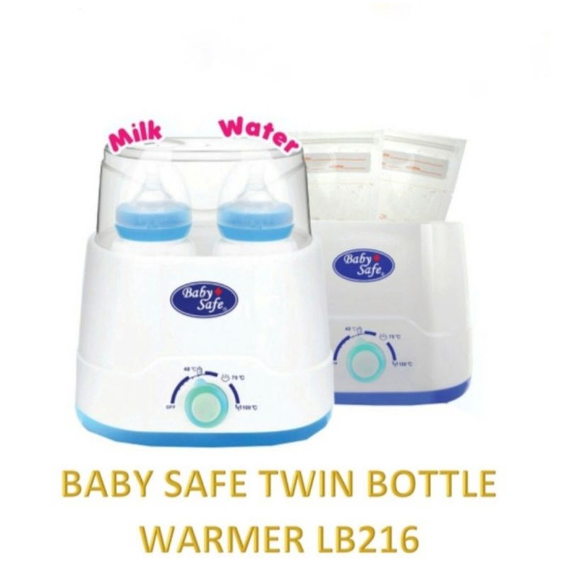 Babysafe LB216 Twin Bottle Warmer