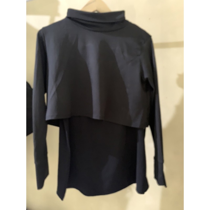 blouse wanita black by oh olla