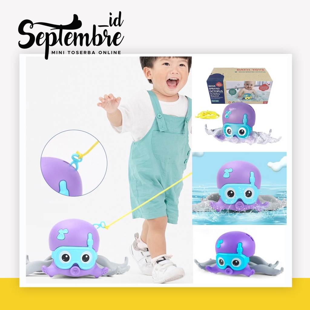 Mainan Octopus Berjalan Octopus Berenang Mainan Anak Mainan Gurita Berjalan Mainan Gurita Berenang