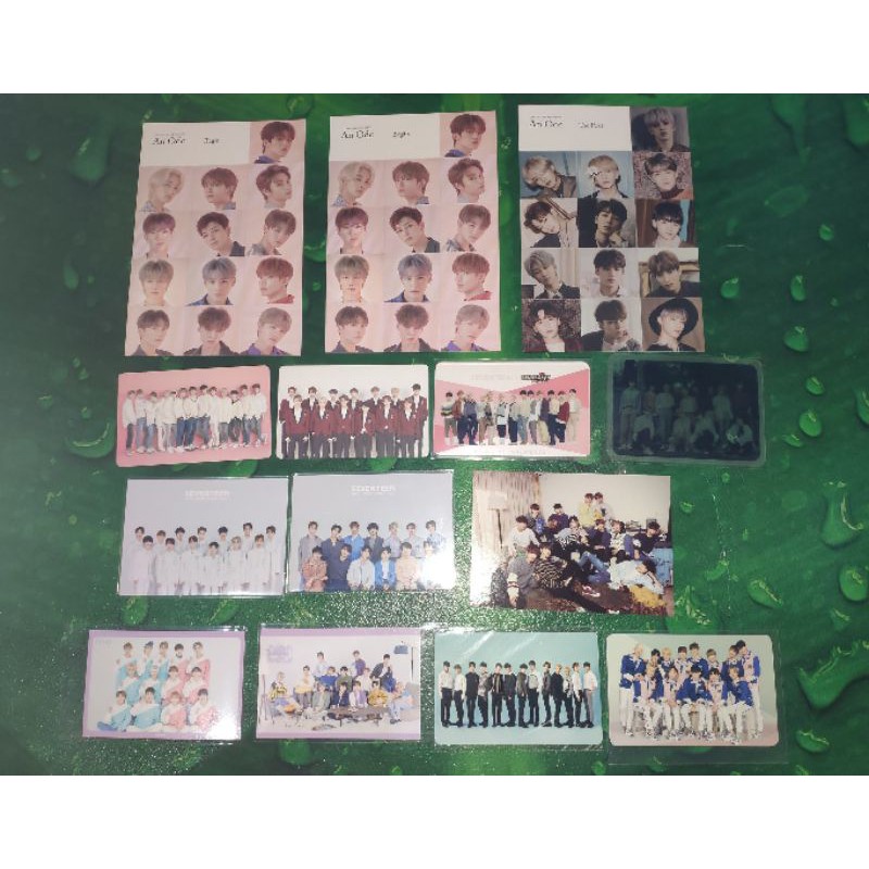 STICKER OT13 SEVENTEEN AN ODE BEGIN THE POET HOPE FOLDED POSTER MINGYU WONWOO JEONGHAN
