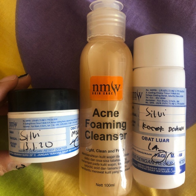 NMW Skincare set