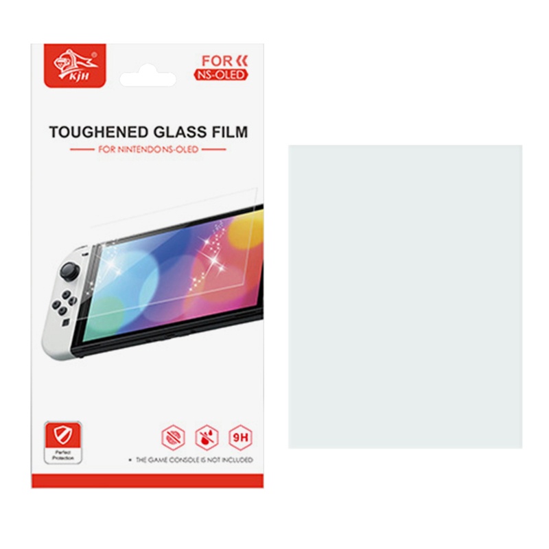 Btsg Bubble Free Tempered Glass Pelindung Layar Ultra-Tipis Cocok Untuk Switch OLED