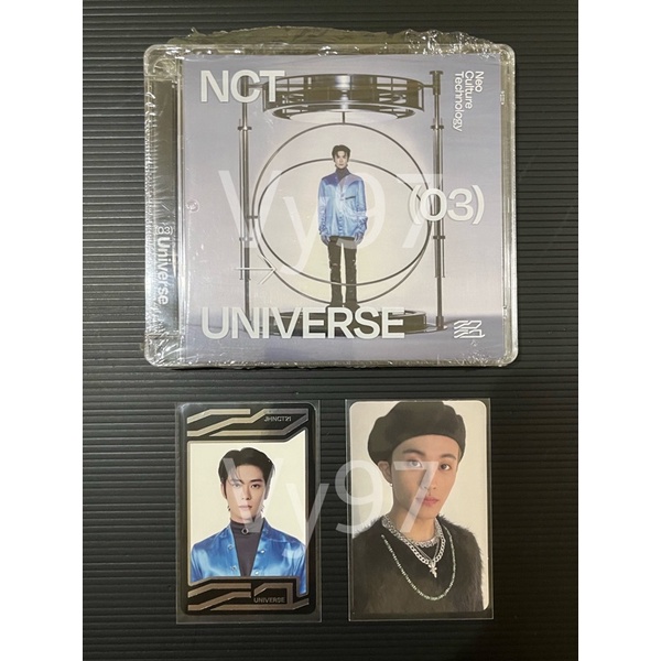 NCT 2021 Universe Jewel Case album Jaehyun cover Mark photocard pc