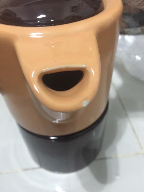 Teko Cangkir Susun Coklat Teapot Unik Perlengkapan Kafe Dan Dapur