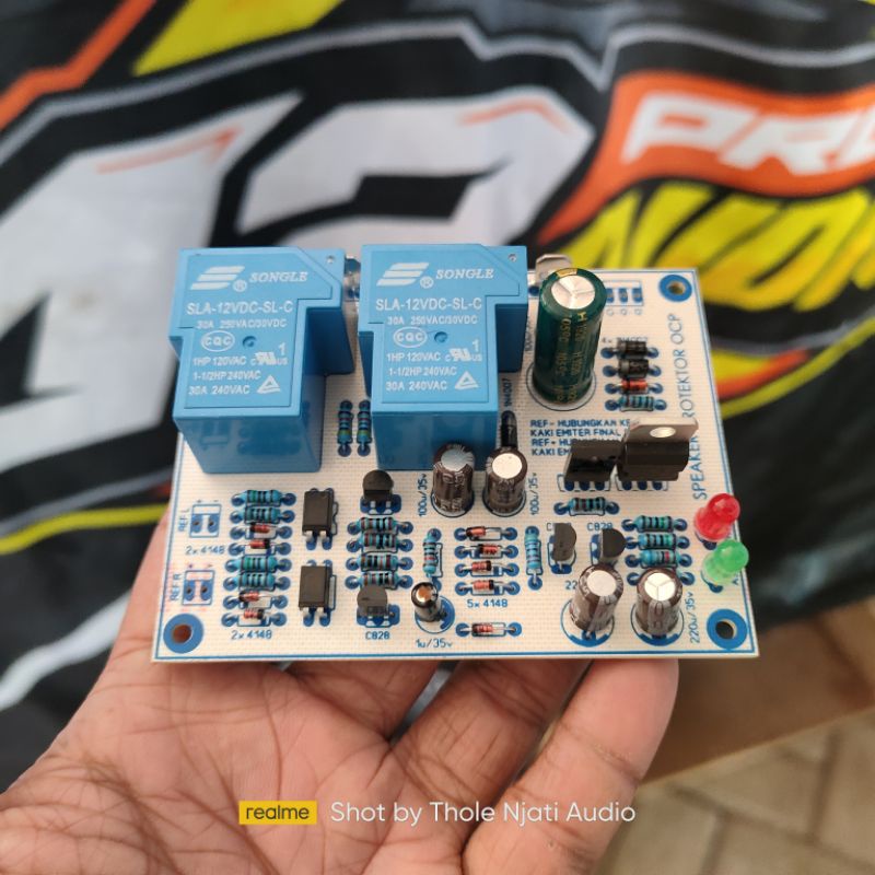 Speaker Protektor Stereo + Ocp Anti konslet + signal