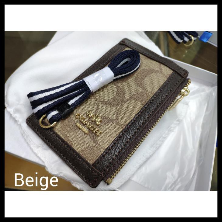 

Name Tag Id Card Holder Lanyard Import Semprem Pria Wanita - Coklat Tua