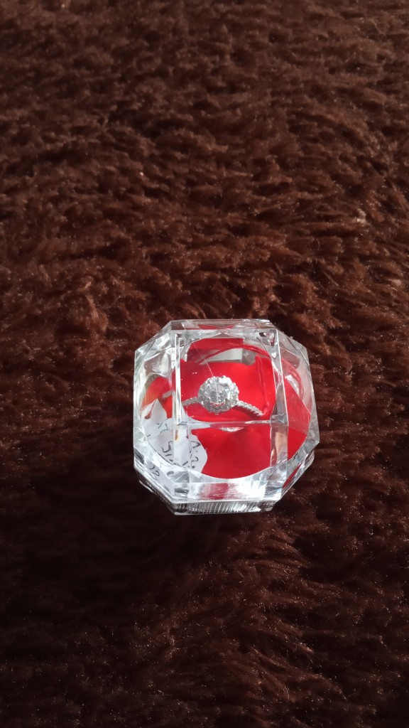 Kotak Satu Cincin / Box Cincin Model Mika Hanya Untuk 1 Cincin